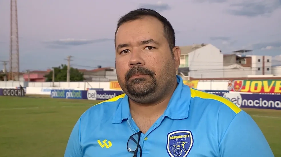 Thyago Marcolino, técnico do Caruaru City