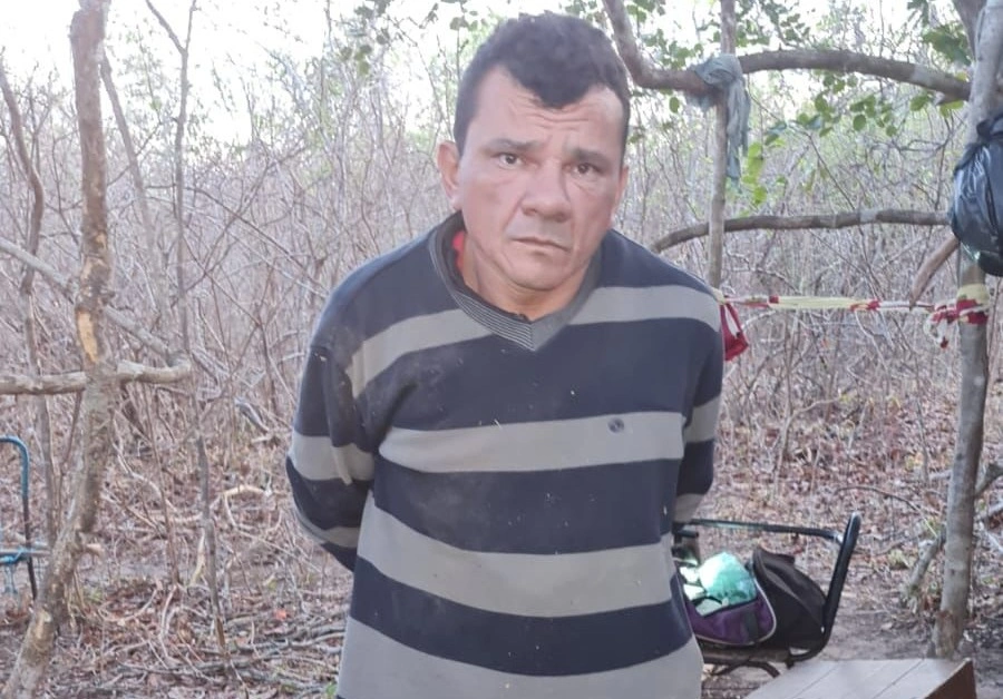 Traficante preso pela polícia