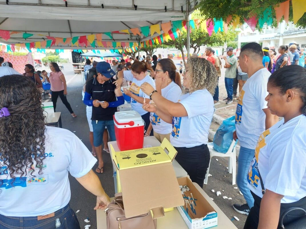 Ação de vacinação para São João da Serra