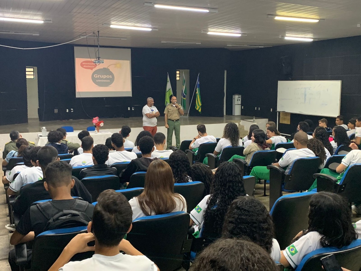 Ações em escolas da zona Norte de Teresina