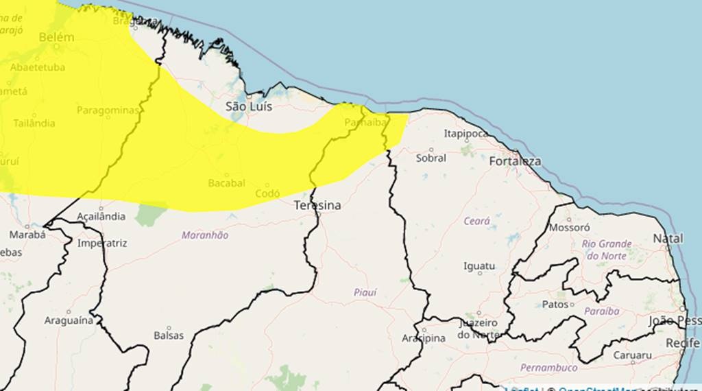 Alerta amarelo