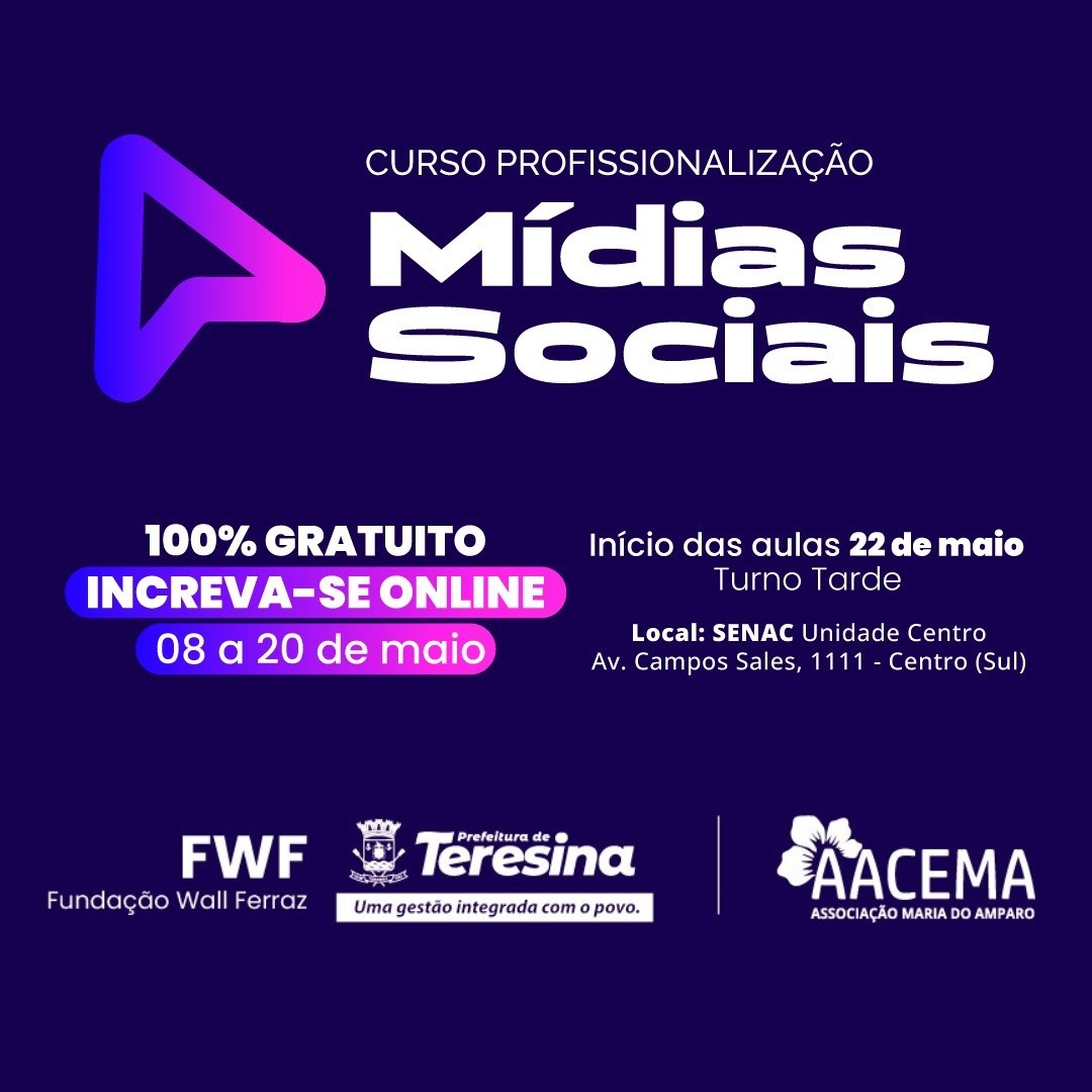 Curso de Mídias Sociais