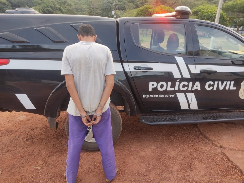 Homem preso pela Polícia Civil em Valença