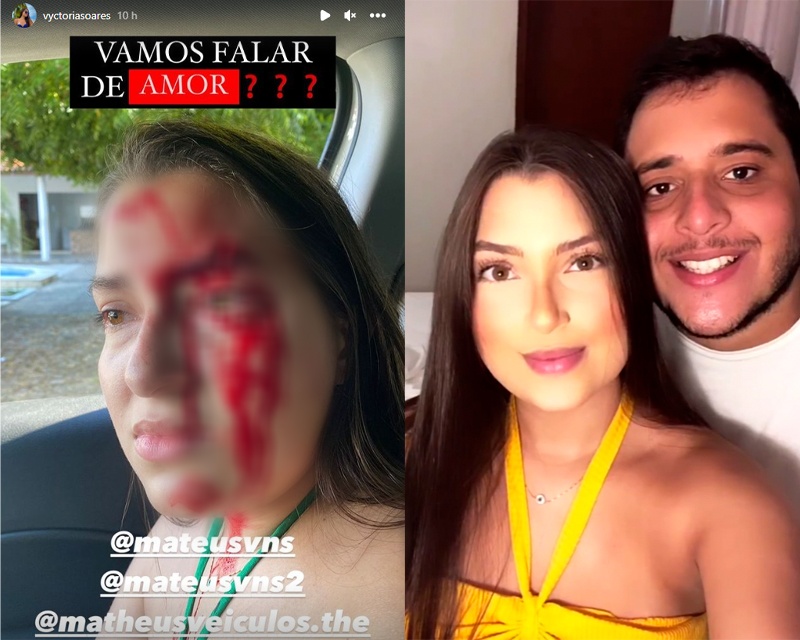 Jovem foi agredida pelo namorado em Teresina