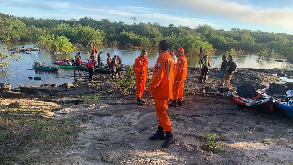 Local onde foi realizado resgate
