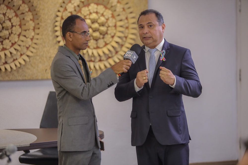 Presidente da CPI, deputado Evaldo Gomes (Solidariedade)