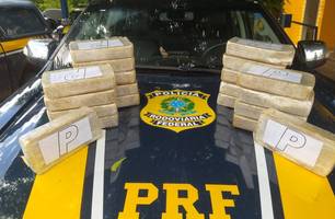 PRF apreende 20 kg de cocaína avaliados em mais de R$ 2,4 milhões no Piauí - Foto: Divulgação/ PRF (Foto: PRF)