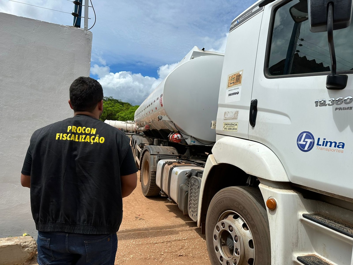 Procon durante fiscalização