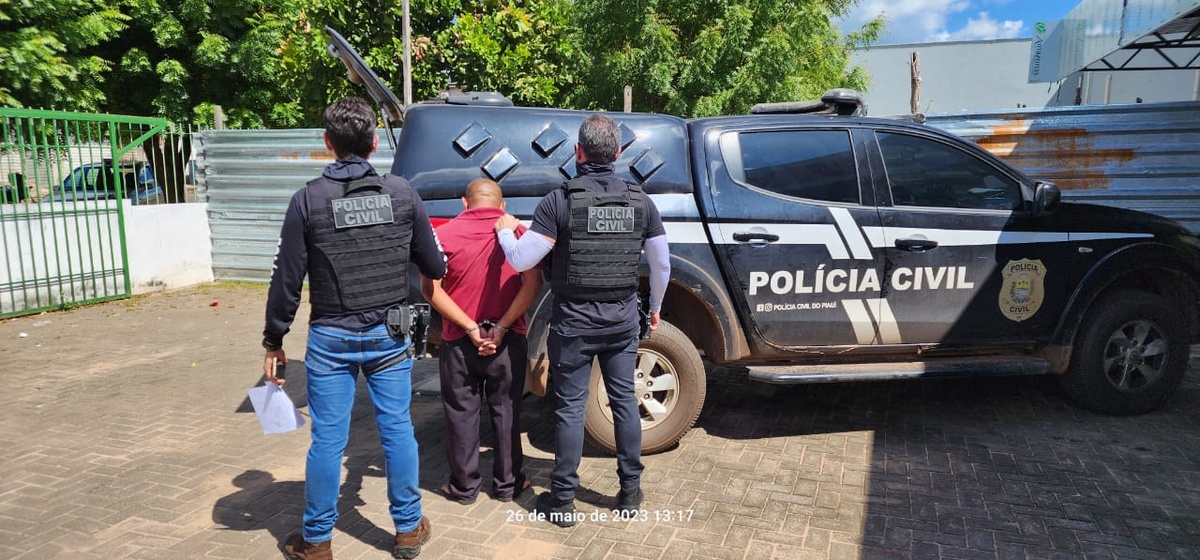 Suspeito preso