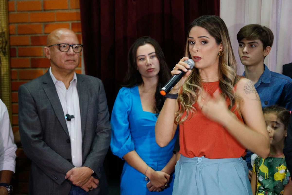 A empresária Gessy Lima se filiou ao Solidariedade nesta quarta-feira, 21