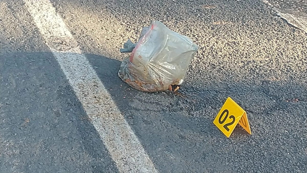 A quentinha que os homens haviam ido comprar