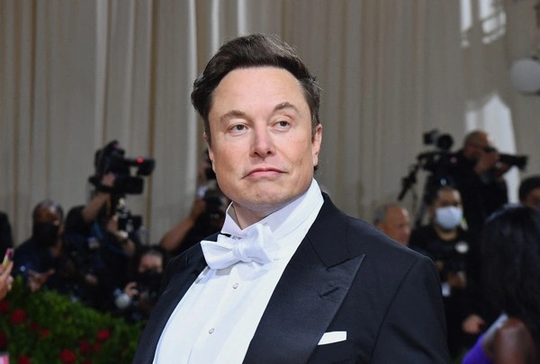 Elon Musk no Met Gala