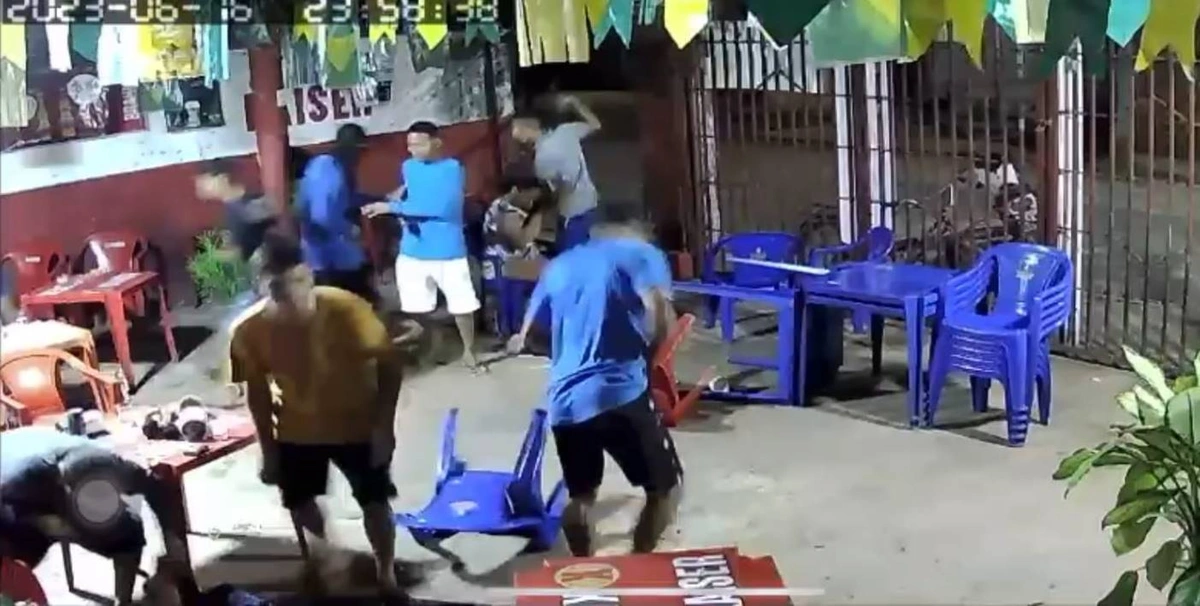 Local do arrastão
