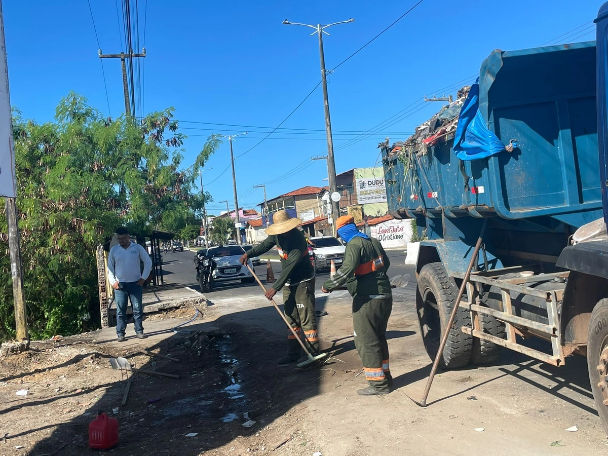 Operação de limpeza
