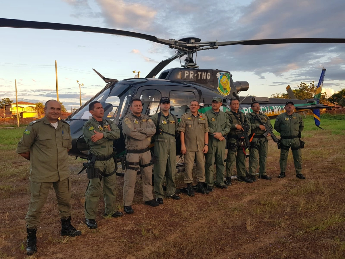 Patrulhamento aéreo nos festejos de Campo Maior