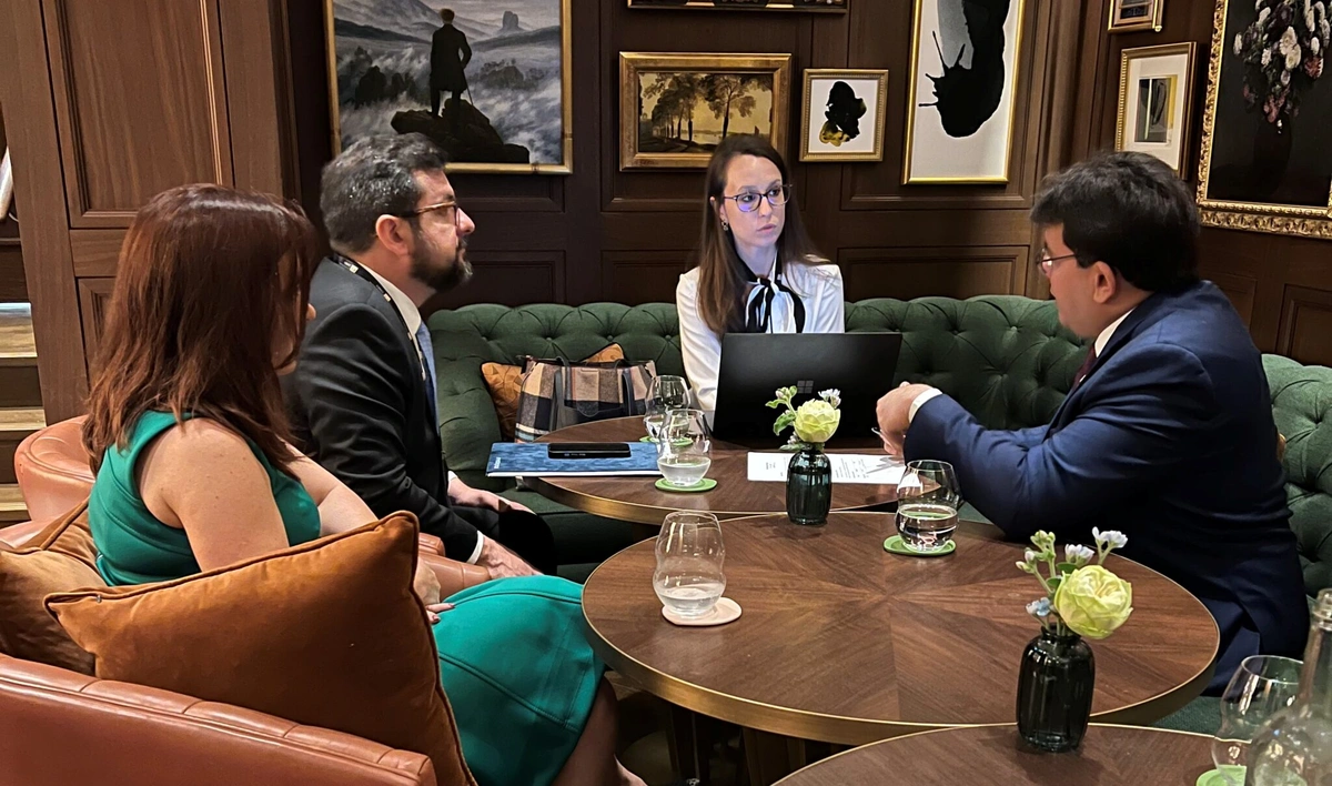 Rafael foi entrevistado pela jornalista e pesquisadora na área de transição energética da Argus Media, Pamela Machado