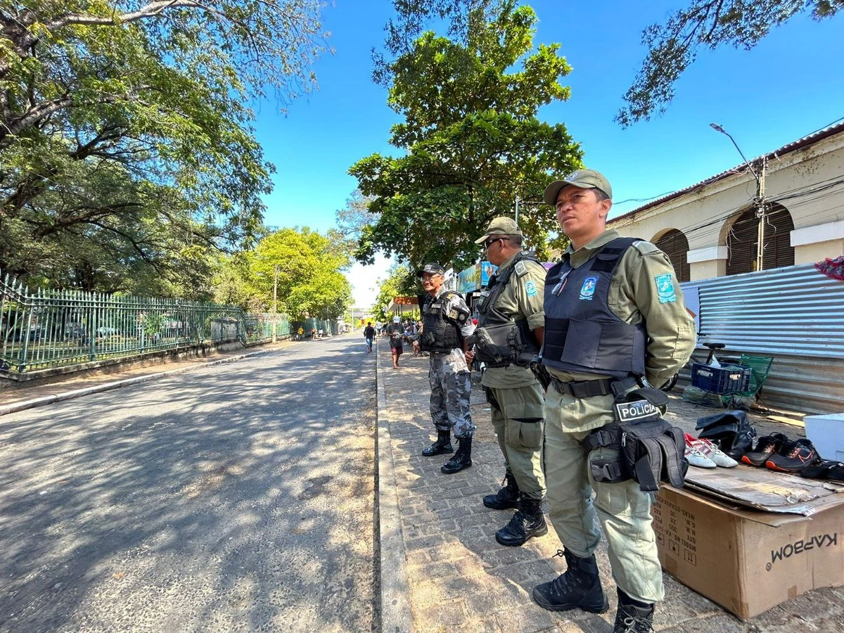 Reforço policial em Teresina