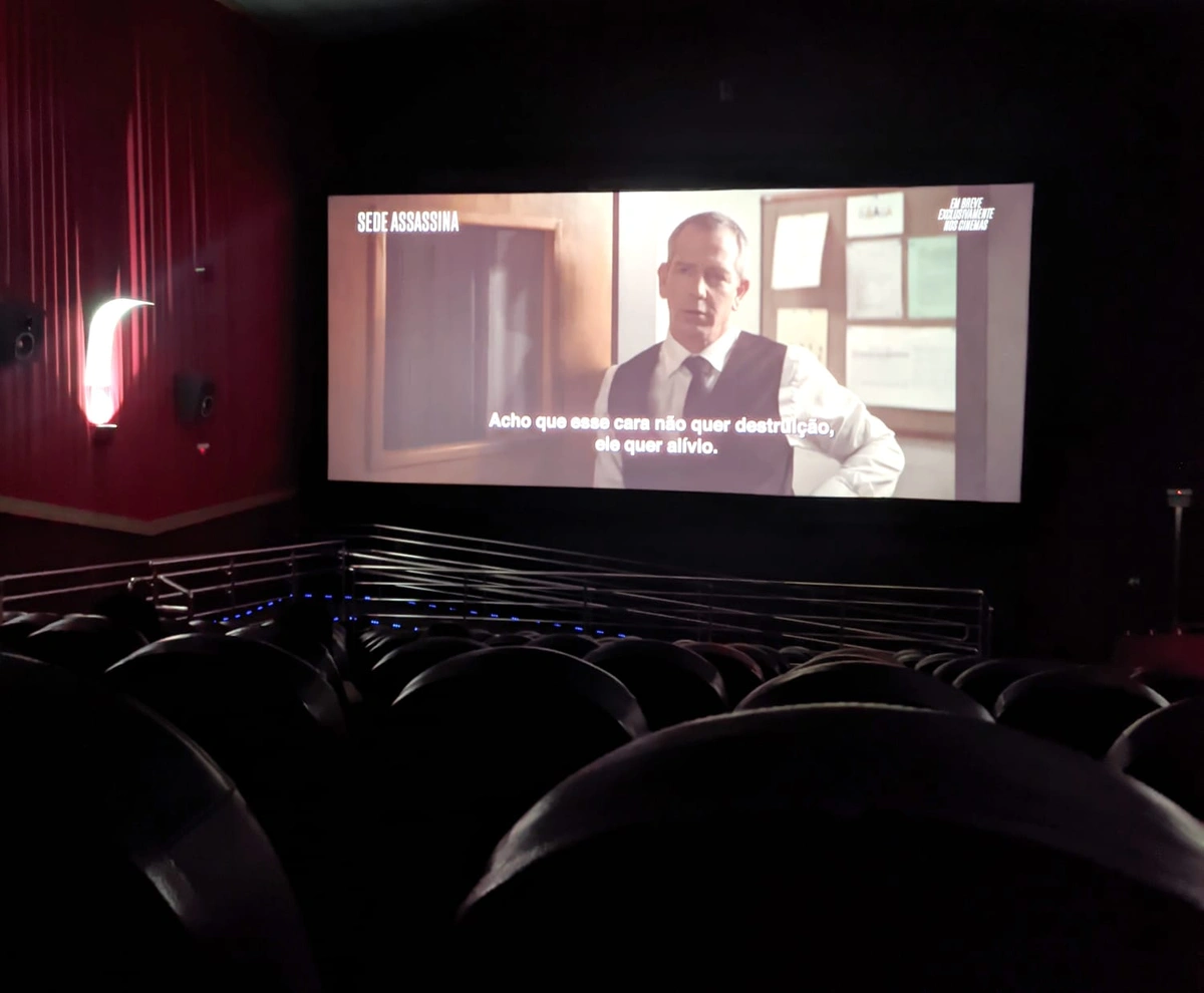 Sala de cinema do Cinemas Teresina