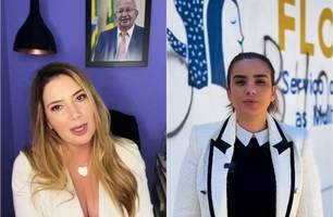 Secretária Karla Berger e a deputada Bárbara do Firmino (Foto: Reprodução)