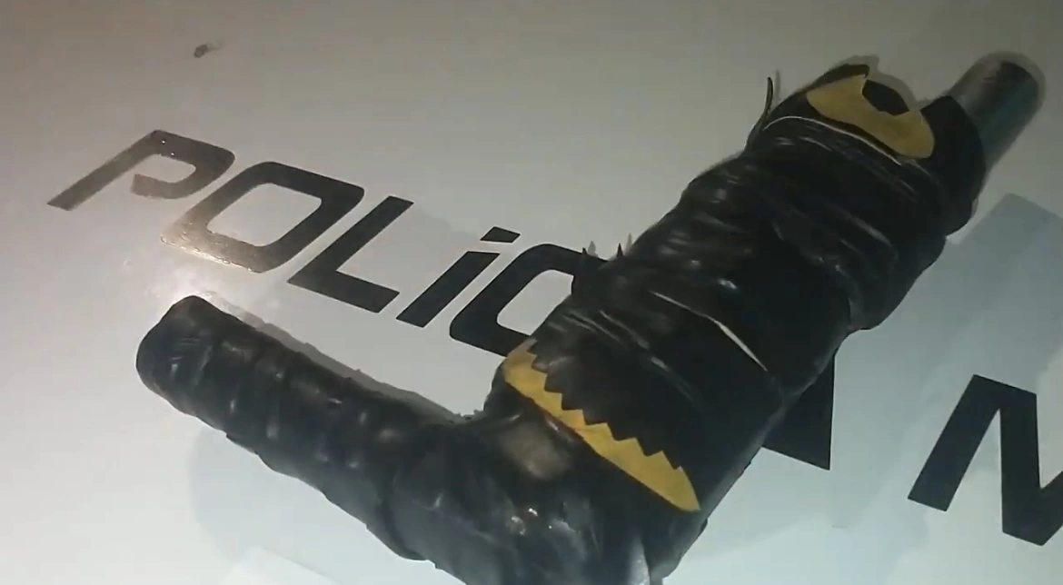 Simulacro de arma de fogo apreendido