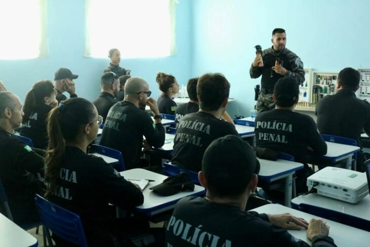 Treinamento para policiais penais