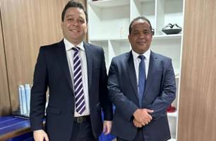 Vereadores Evandro Hidd e Enzo Samuel (Foto: Reprodução)