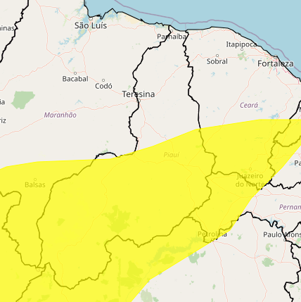50 cidades do Piauí podem sofrer com queimadas e ventos secos, diz Inmet