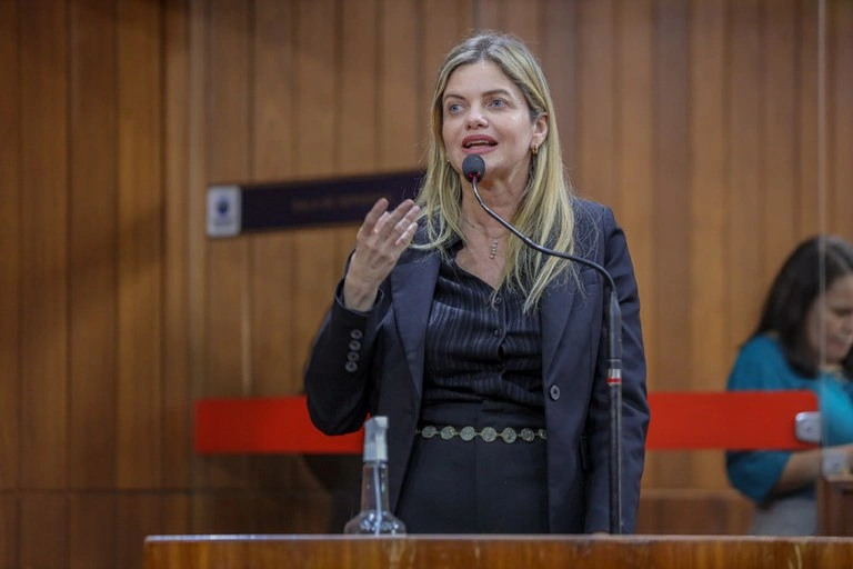 A deputada estadual Gracinha Mão Santa