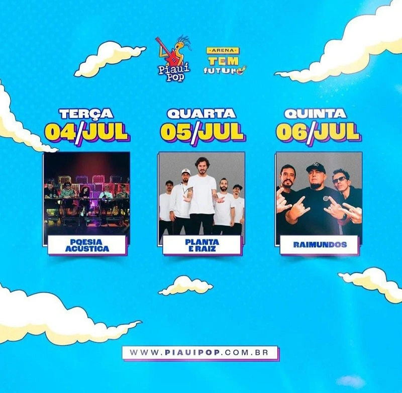 Atrações do Piauí Pop