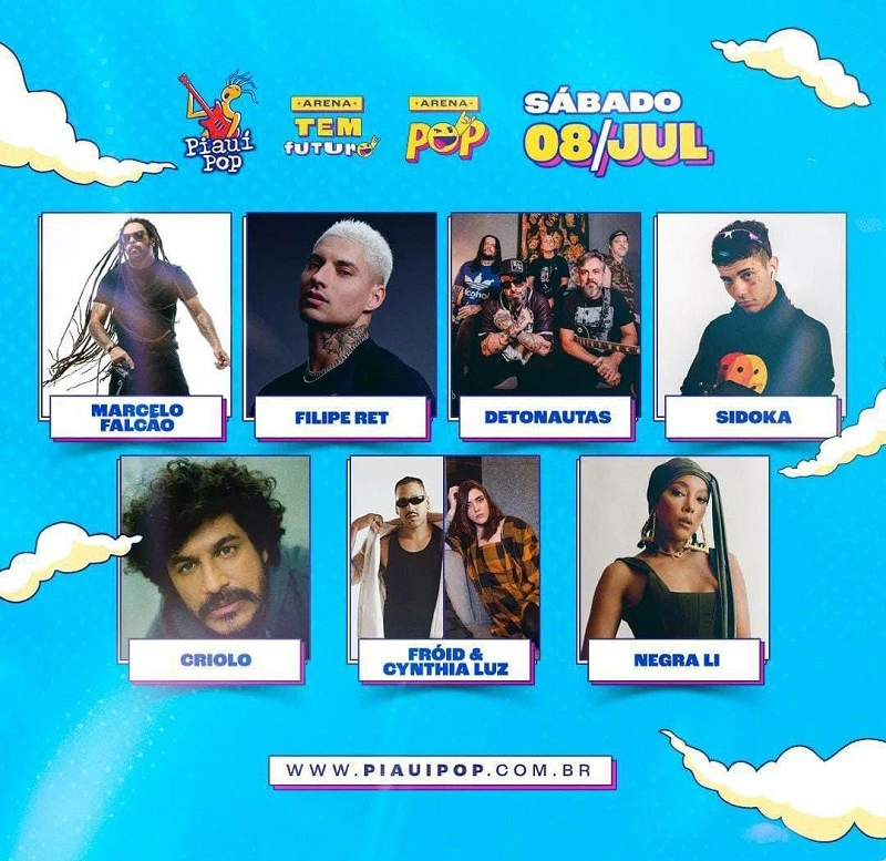Atrações do Piauí Pop