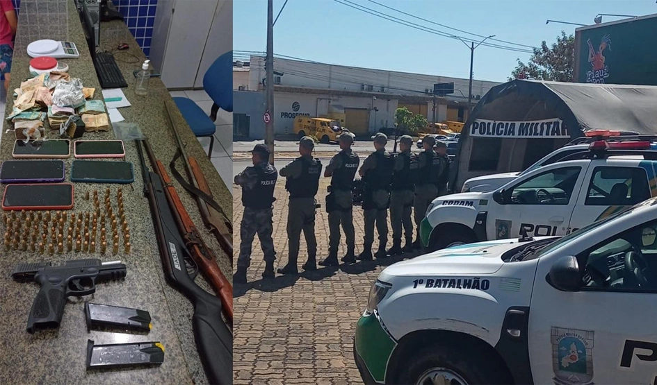 Balanço de ações da PM-PI, 1º semestre de 2023