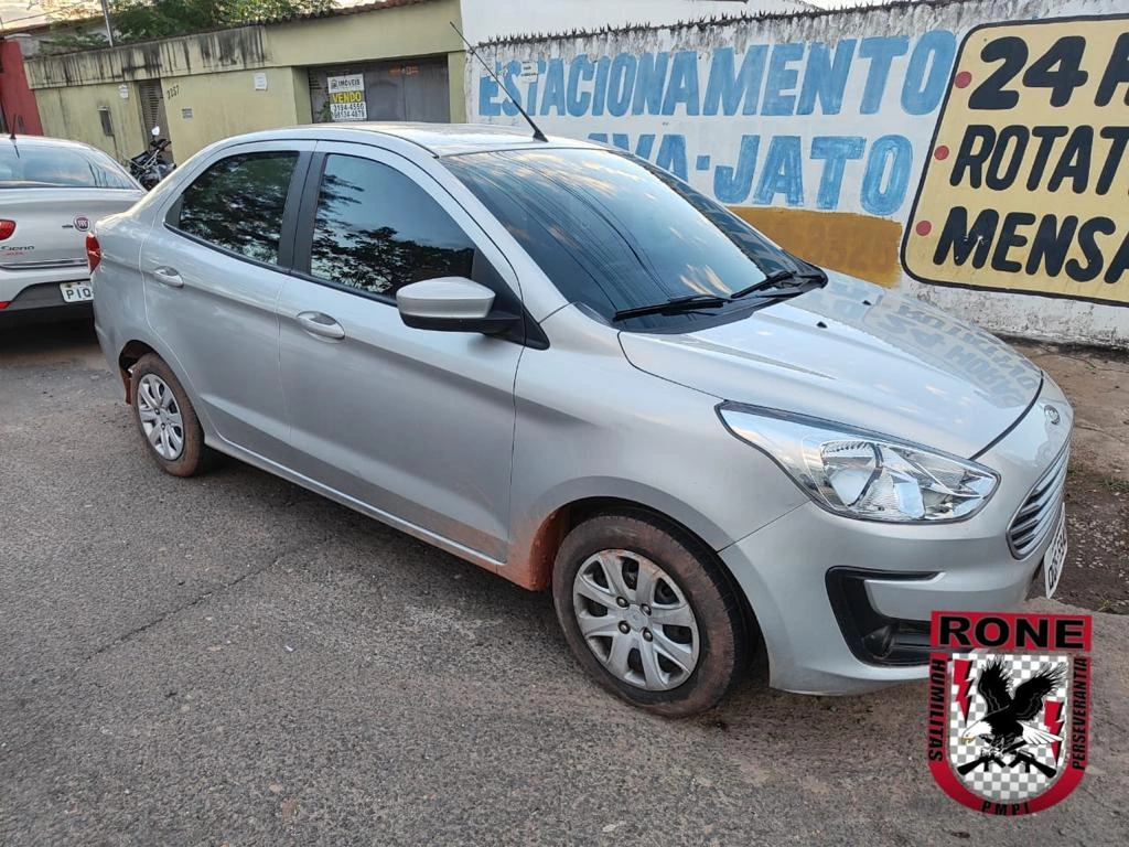 Carro apreendido