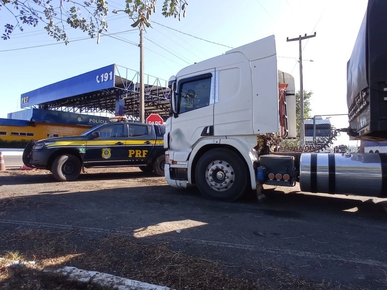 Fiscalização na BR-343