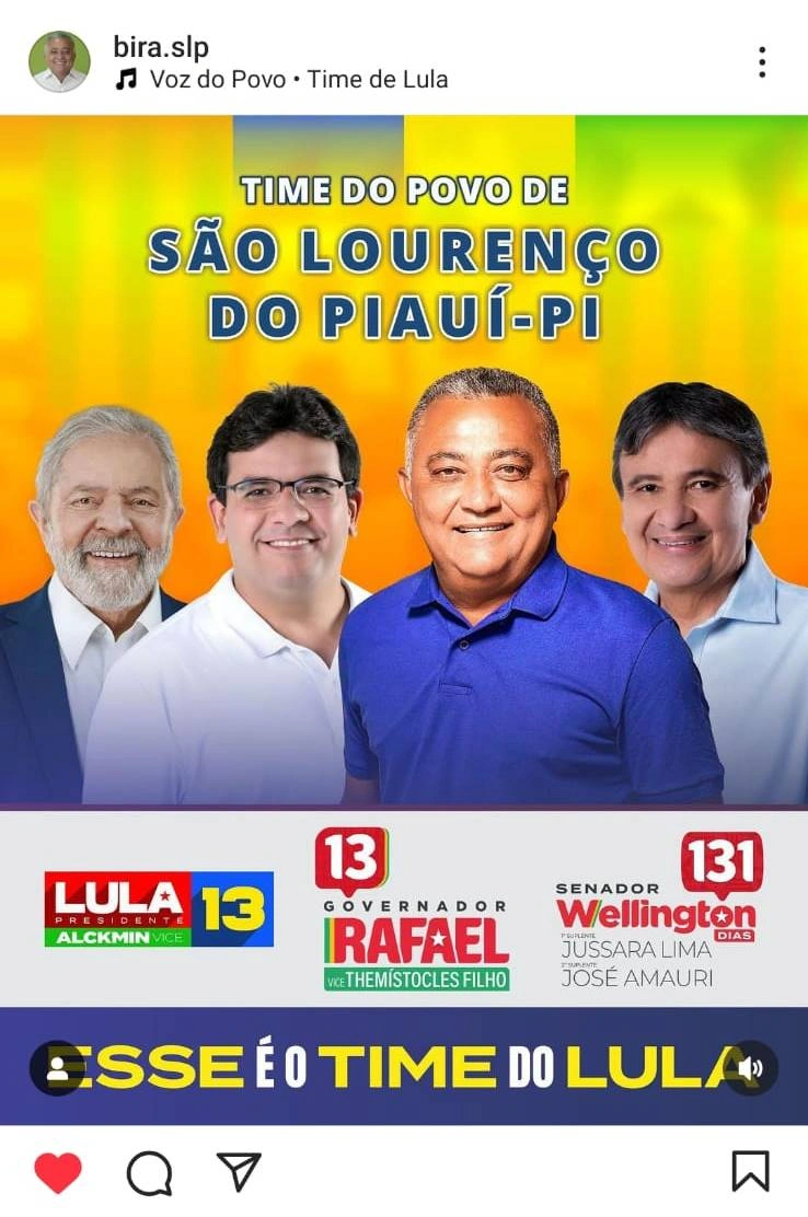 Georgiano garante que prefeito cassado votou em Lula e Rafael: "Governador ficará neutro"