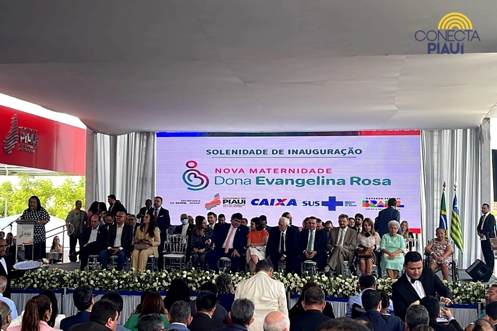 Inauguração da nova Maternidade Dona Evangelina Rosa