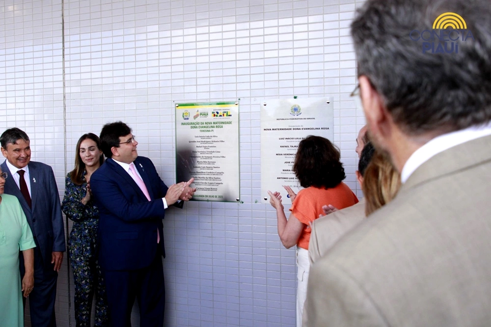 Inauguração da nova Maternidade Dona Evangelina Rosa