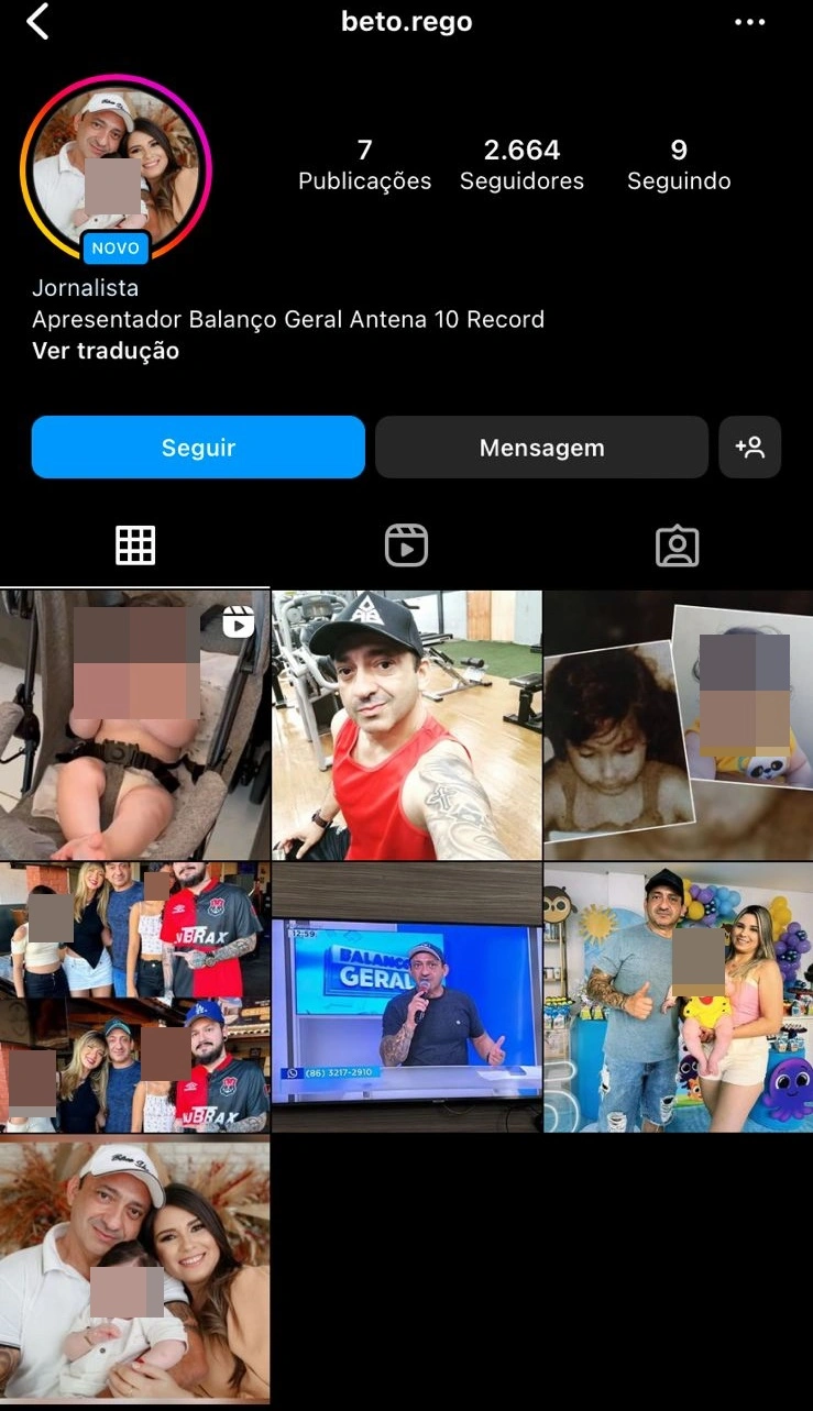 Instagram do Beto Rego