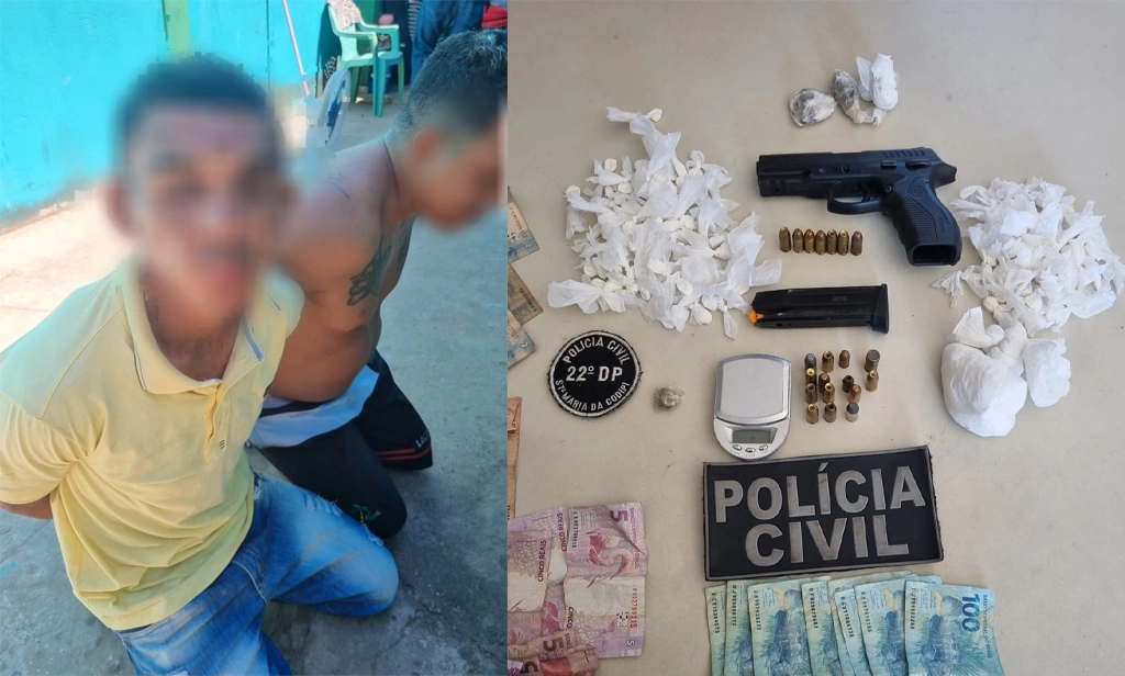 Irmãos presos por tráfico de drogas em Teresina
