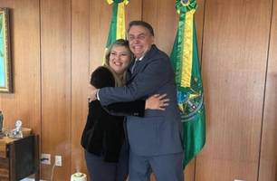 Jornalista piauiense é amiga de Bolsonaro (Foto: Reprodução)