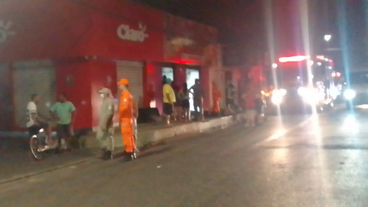 Local do incêndido