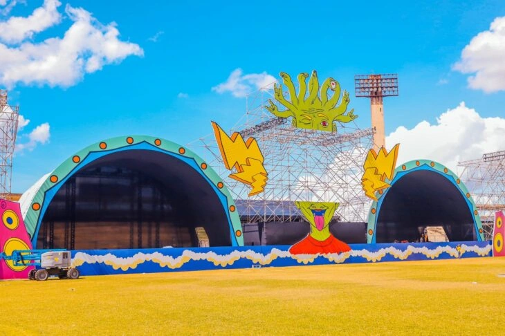 Local onde acontecerá o festival Piauí Pop