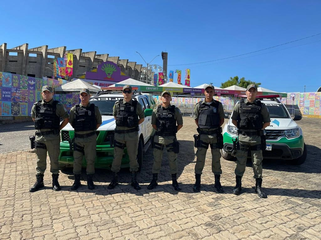 Mais de 400 policiais militares fazem segurança do evento