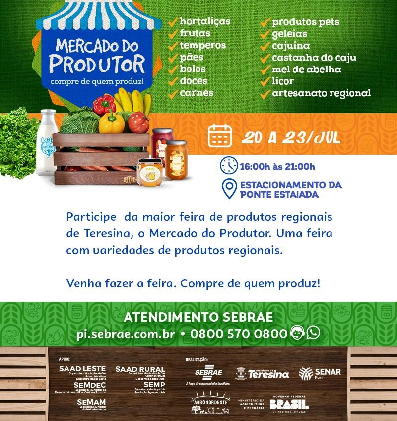 Mercado do Produtor em Teresina
