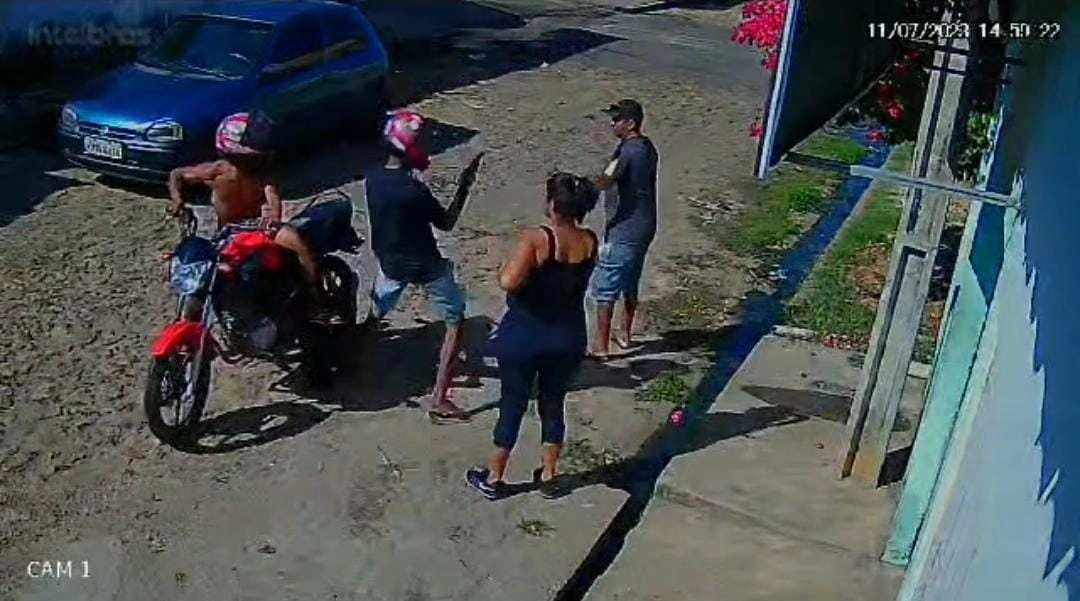 Momento do assalto