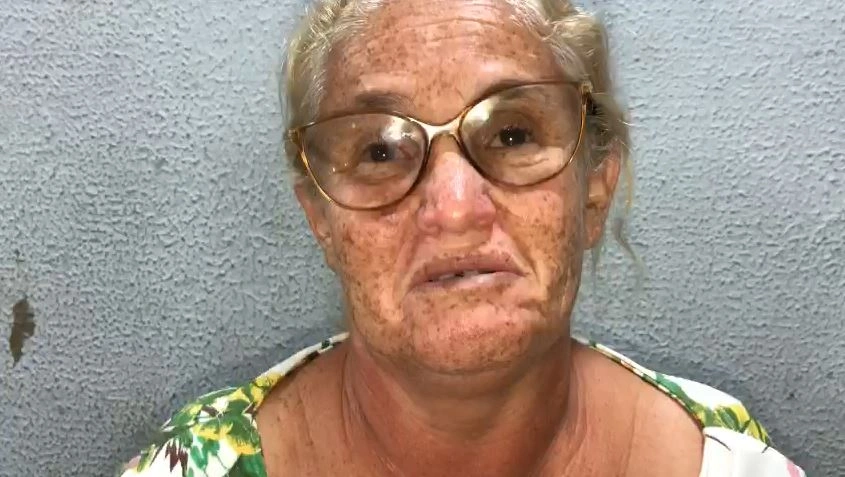 Mulher denuncia o filho