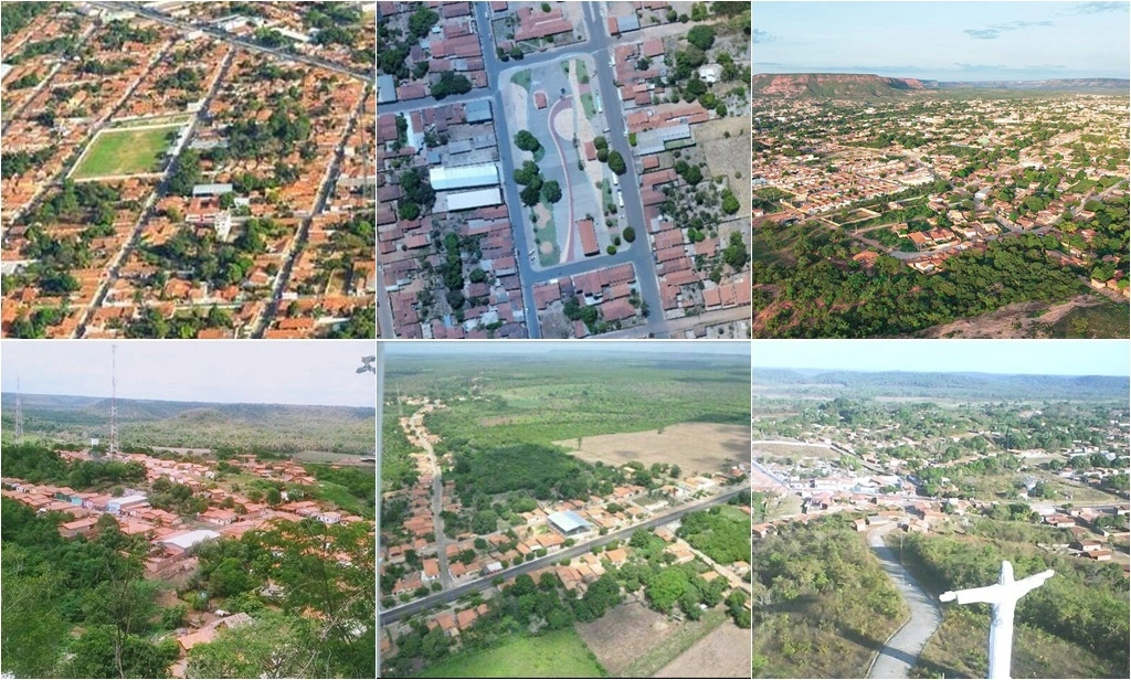 Na ordem, as maiores: Uruçuí, Baixa Grande do Ribeiro e Bom Jesus. E as menores: Santo Antônio dos Milagres, Lagoinha do Piauí e Miguel Alves