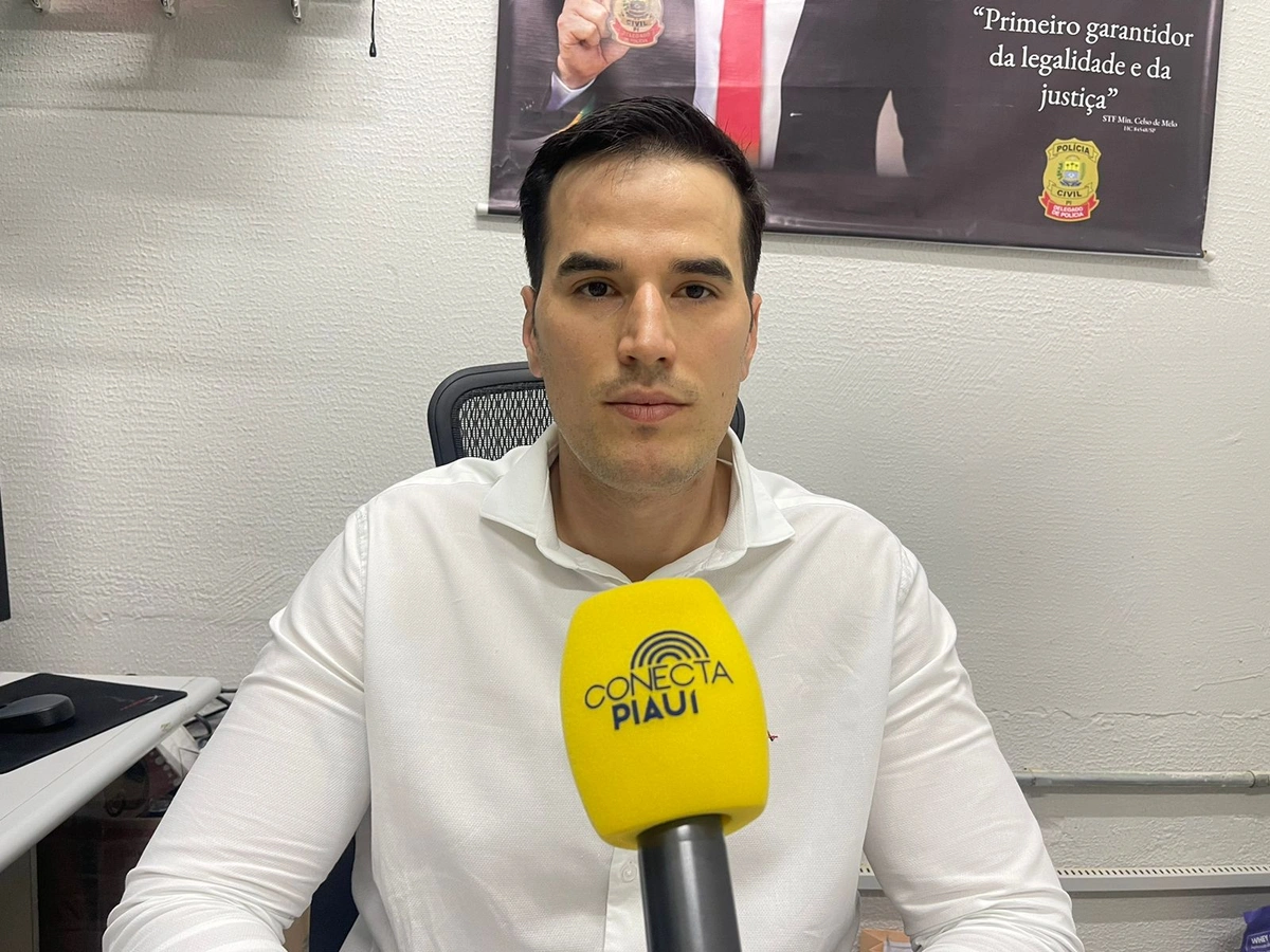 O superintendente de Operações Integradas, delegado Matheus Zanatta