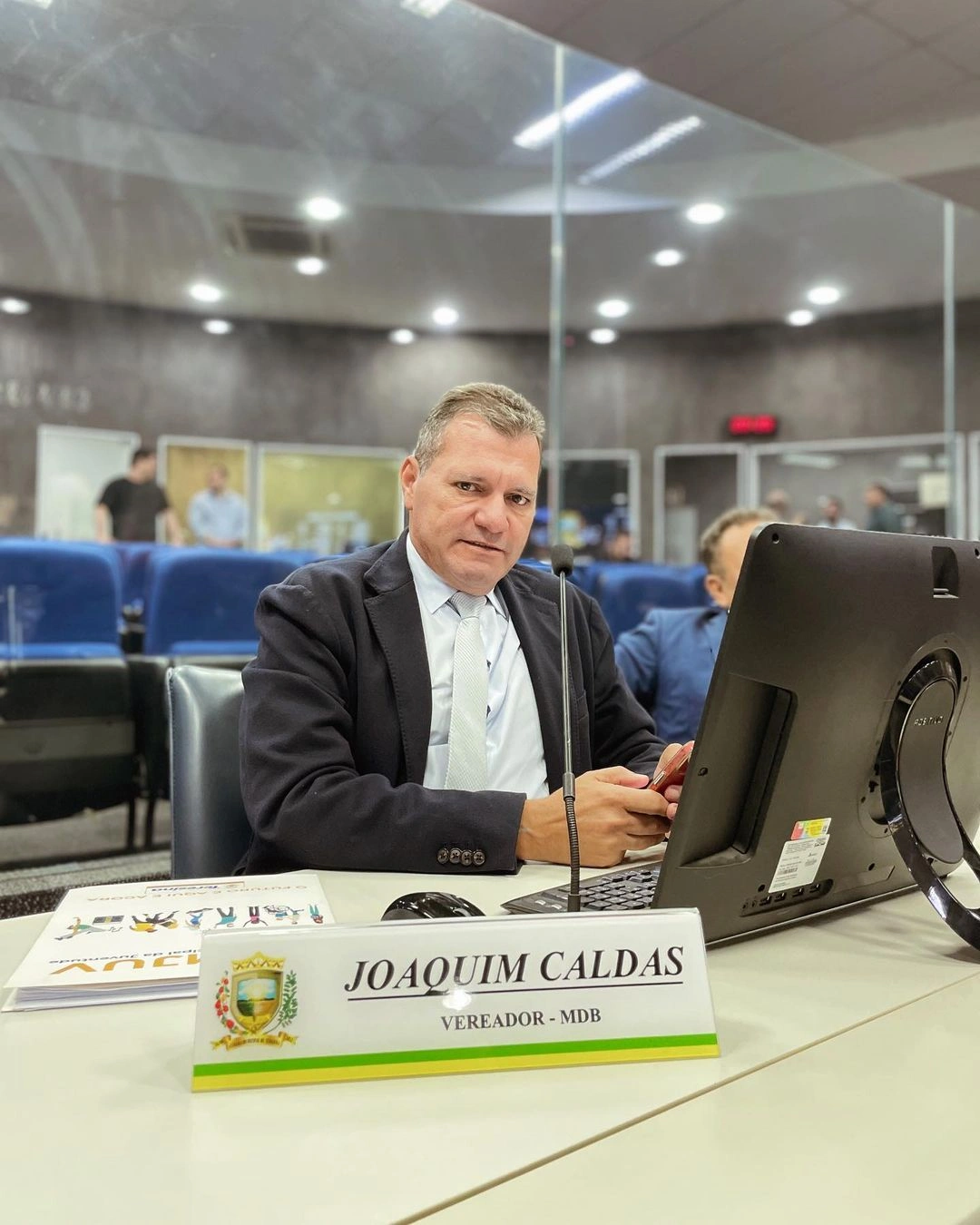 O vereador Joaquim Caldas