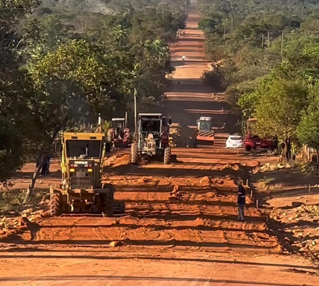 Obra Rodovia do Leite