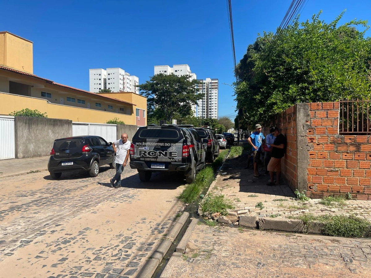 Polícia acompanhou despejo